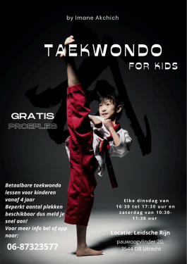 Logo Taekwondo for kids