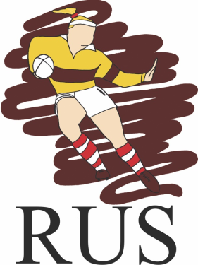 Logo Rugbyende Utrechtse Studenten